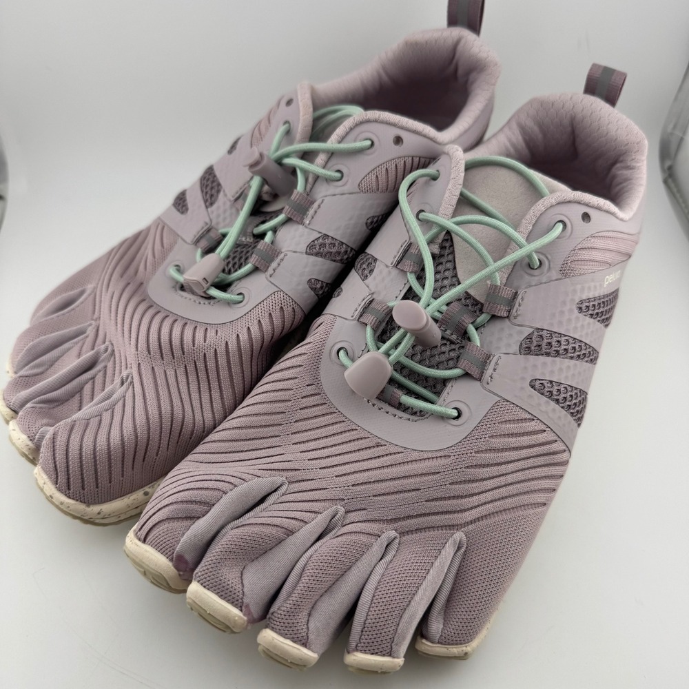 Peluva Strand ATR Shoes 10.5 Purple Barefoot Five Toe Running Sneakers PFWW30501